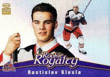 2001-02 Crown Royale Rookie Royalty #7 Rostislav Klesla