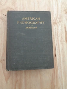 American Phonography by William Lincoln Anderson HC 1908 - Foto 1 di 1