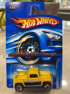 2006 Hot Wheels Mainline #173 Hummer H3T Concept gelb mit OR5SPs - Bild 1 von 1