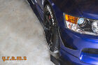 Mitsubishi Lancer Evo Front Bumper Carbon Fibre Canards To Fit Most Bumpers V9