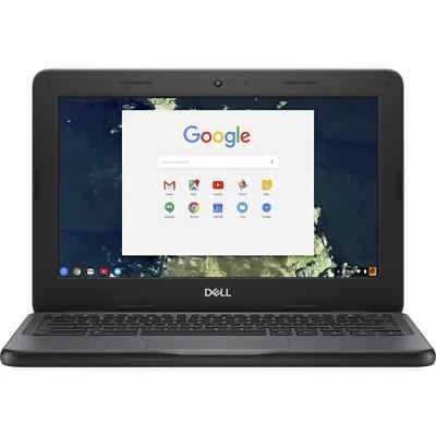 Dell Chromebook 3100 11.6" Celeron N4020 4GB 16GB USB-C Port Black A Grade - Image 1 of 4