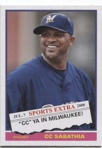 2020 Topps Archives CC SABATHIA SP 1976 Topps Traded - BREWERS - #76TT-320 - Picture 1 of 1