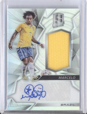 MARCELO 2016-17 PANINI SPECTRA SILVER PATCH AUTOGRAPH /50 BRAZIL Q0849 - Image 1 of 2