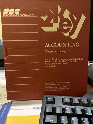 BRAND NEW 2Key ACCOUNTING General Ledger  supplementing Lotus 123 for PCs - Image 1 of 4