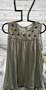 Neu mit Etikett Altar’d State ärmellose Damenbluse Boho Größe M Einzelhandel 59,95 $ - Bild 1 von 9