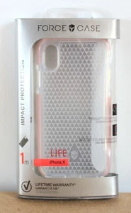 Coque renforcé de téléphone Life rose Iphone X Force Case - Foto 1 di 3