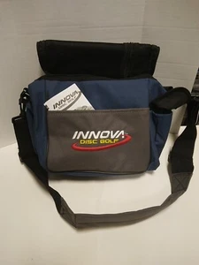 Innova Disc Golf Blue/Gray Standard Shoulder Bag W/Removeable Disc Inserts - Picture 1 of 3