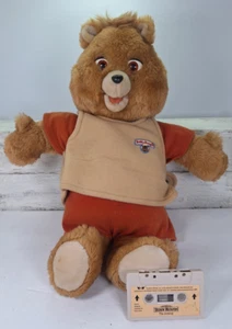 Vintage Teddy Ruxpin For Parts or Repair With Airship Tape Does't Move No Power - Picture 1 of 9