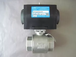 Max-Air UT19.S5.F05.CH17 Rack & Pinion Actuator w/ 2" Ball Valve, NEW - Picture 1 of 10