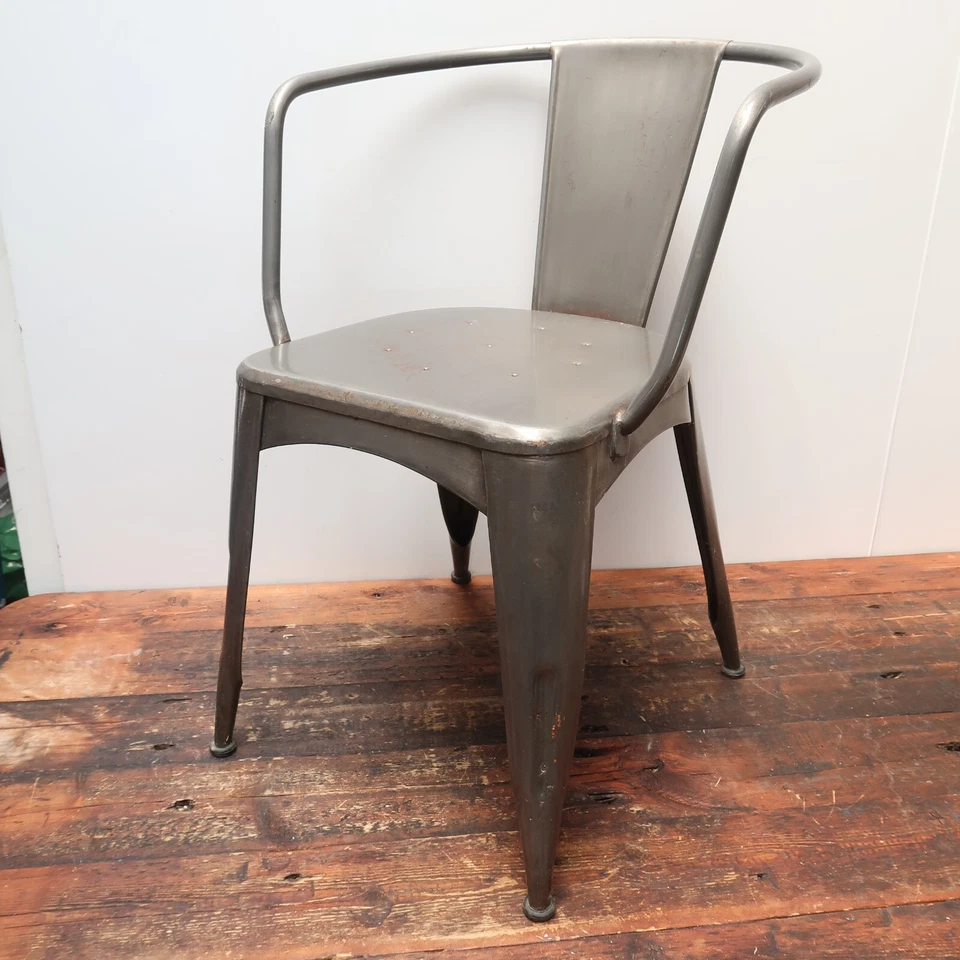 Silla de bañera Jackson de metal pulido World Market (B) Foto 1 de 4