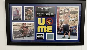 WWE WWF WrestleMania 31 John Cena Plaque Signed Autographed /500 28” X 16” - Picture 1 of 5