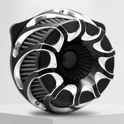 For harley Sportster XL Drift cut air cleaner filter intake 883 1200 1991-2024 - Image 1 of 4