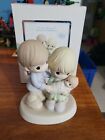 Precious Moments Figurine New Parents Newborn In Our Hearts From the Start