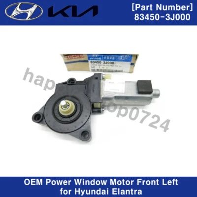 Motor de ventana eléctrica delantero izquierdo 834503J000 OEM para Hyundai Elantra 09-12 Hatchback Foto 1 de 3