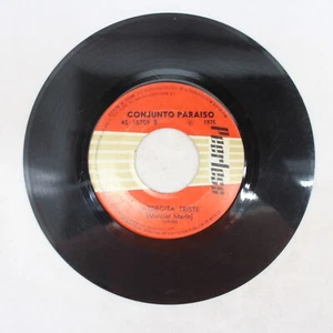 Conjunto Paraiso Tardecita Triste Soy Pescador 45 RPM Record VG 45/10709 - Picture 1 of 2