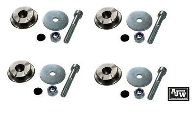 4 X Unwin S10 Surface Solo Anchor Assembly Wheelchair Straps / Clamps Restraints - Image 1 of 4