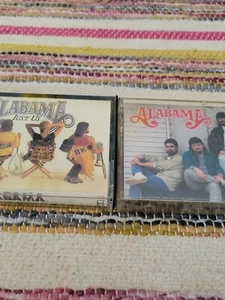  Alabama - Gonna  have a party &Just us. 2 x Cassette Tapes Lot Country - Picture 1 of 3