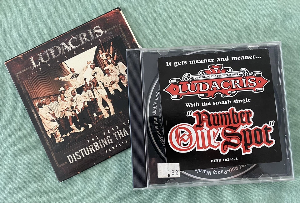 Ludacris       **PROMO CD LOT**       Disturbing Tha Peace  --  Number One Spot - Image 1 of 1