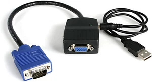 StarTech.com 2 Port 1 Input 2 Output VGA Splitter 2048 x 1536 - Photo 1/5
