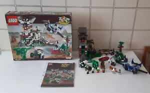 LEGO 5987 Adventurers Dino Research Compound - 100% complete with minifigures - Foto 1 di 7
