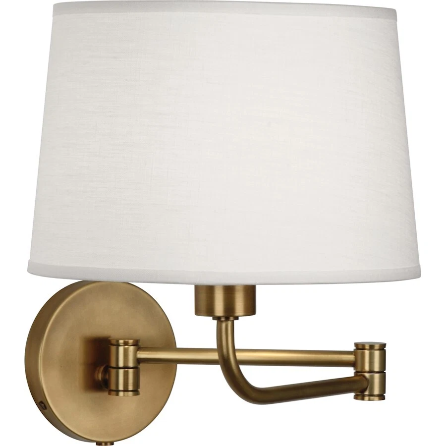 Robert Abbey Koleman 1 Light Wall Swinger, Aged Brass - 464 - Image 1 of 1