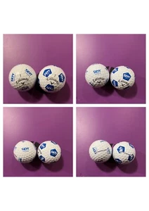 LOGO PELOTA DE GOLF - (2) RARO VODKA SKYY TRUVIS! ¡LOGO AZUL! ¡NUEVO!! - Imagen 1 de 5