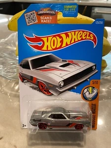 Hot Wheels 2016 Zamac '70 Plymouth AAR Cuda Muscle Mania 125/250 - Picture 1 of 1