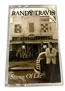 Randy Travis Storms Of Life Cassette tape Ships same day with Tracking - Picture 1 of 3