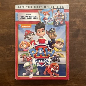 Paw Patrol DVD + Little Golden Book Limited Edition Gift Set, Sealed - Picture 1 of 6