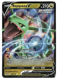 Rayquaza V 100/159 Crown Zenith Holo - Picture 1 of 2