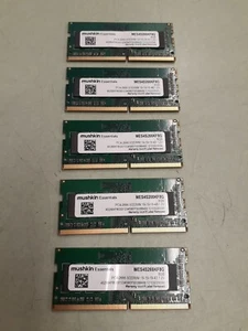 40GB (5x8GB) Mushkin Essentials PC4-2666 SODIMM Laptop Memory MES4S266KF8G - Picture 1 of 3