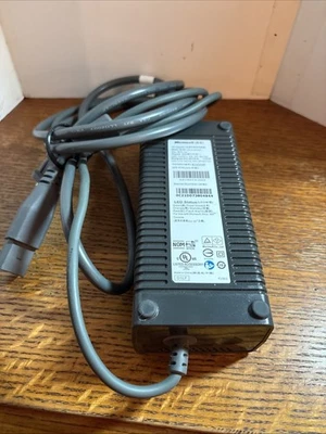 MICROSOFT XBOX 360 HP-A1503R2 12V 1 AMP Power Supply AC Adapter w/Power Cord - Image 1 of 4