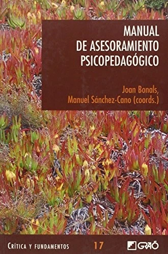 Manual de Asesoramiento Psicopedagógico: 017 (Critica Y Fundamentos) - Imagen 1 de 1