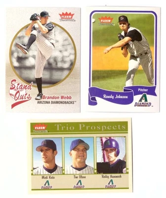 2004 Fleer Tradition w/SP - ARIZONA DIAMONDBACKS Team Set - Image 1 of 4