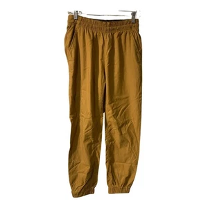 Prana Women's Alana Joggers Pants Size S Yellow Nylon Stretch Hiking Outdoors - Picture 1 of 9