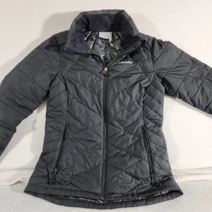 Columbia Jacke Damen XS schwarz Omni Heat leicht gesteppt wattiert Winter - Bild 1 von 12
