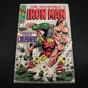Iron Man #6 - Vol. 1, Low Grade US Marvel Comic 1969 Silver Age - Bild 1 von 5