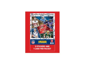 BUNDLE OF 15 - 2024 Panini NFL Sticker Pack - Picture 1 of 1