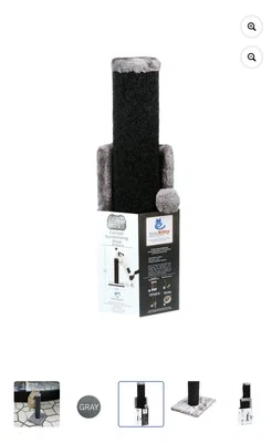 Cat Craft Carpet Cat Scratching Post for Indoor Cats, 20 Inch - Image 1 of 4