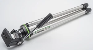 Velbon MC-3 2126560 Tripod Stand Tripode Tripod IN Silver Black Universal - Picture 1 of 6