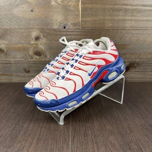 Nike Air Max Plus Tn EE. UU. Blanco Azul Rojo Tenis Zapatos Para Hombres Talla 9.5 CZ9167-100 - Imagen 1 de 17