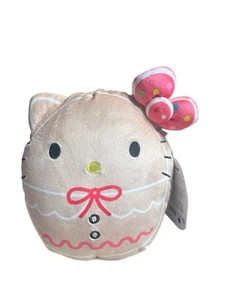 Squishmallow Kellytoy Plüsch Sanrio Hello Kitty 8 Zoll Hello Kitty Lebkuchen Neu mit Etikett - Bild 1 von 9