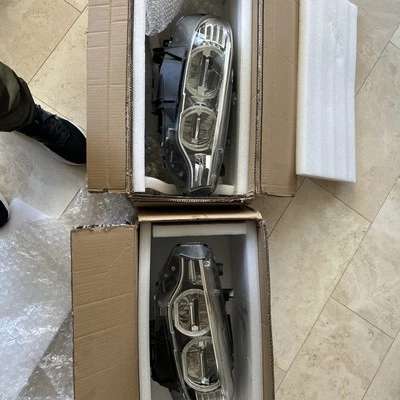 Faros adaptables estilo IKON LED BMW M3 M4 F32-F80 F82 2014-2020 con módulos Foto 1 de 4