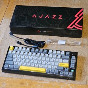 A-jazz AK820PRO Wireless Mechanical Keyboard 75%, Tri-Mode, Flying Fish Switches - Picture 1 of 3