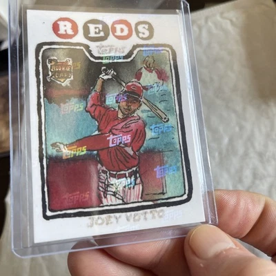 Joey Votto 2025 Topps Shoebox Treasures por Andy Friedman Rainbow FOIL 12/35 #21 Foto 1 de 3