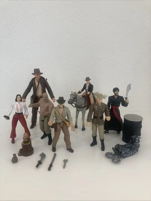 Indiana Jones Action Figure Lot - Image 1 of 4