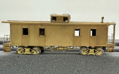 Overland Models Inc Maryland & Pennsylvania Railroad Ma & Pa Brass Caboose #2002 - Image 1 of 4