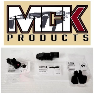 MCK FLASHLIGHT TARGET PACK  SIDE MOUNT FLASHLIGHT+ LASER +THUMB REST - Picture 1 of 8