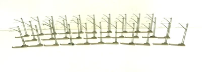 IMPORTANT LOT POTEAUX  MARKLIN ECHELLE HO - Photo 1/4