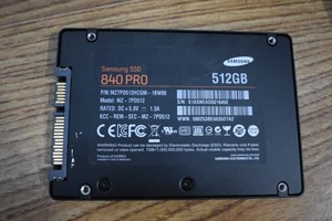Samsung 840 Pro 512GB SSD  2.5 inch (MZ7PD512) - Picture 1 of 1